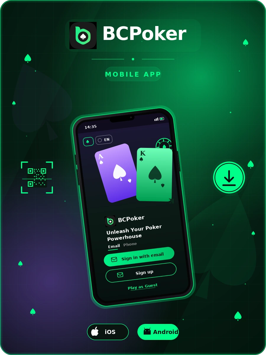 BC Poker App Banner